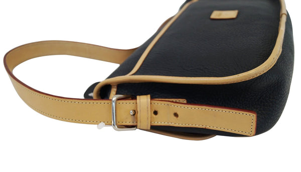 DOONEY & BOURKE Black Leather Shoulder Handbag