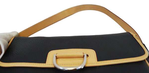 DOONEY & BOURKE Black Leather Shoulder Handbag