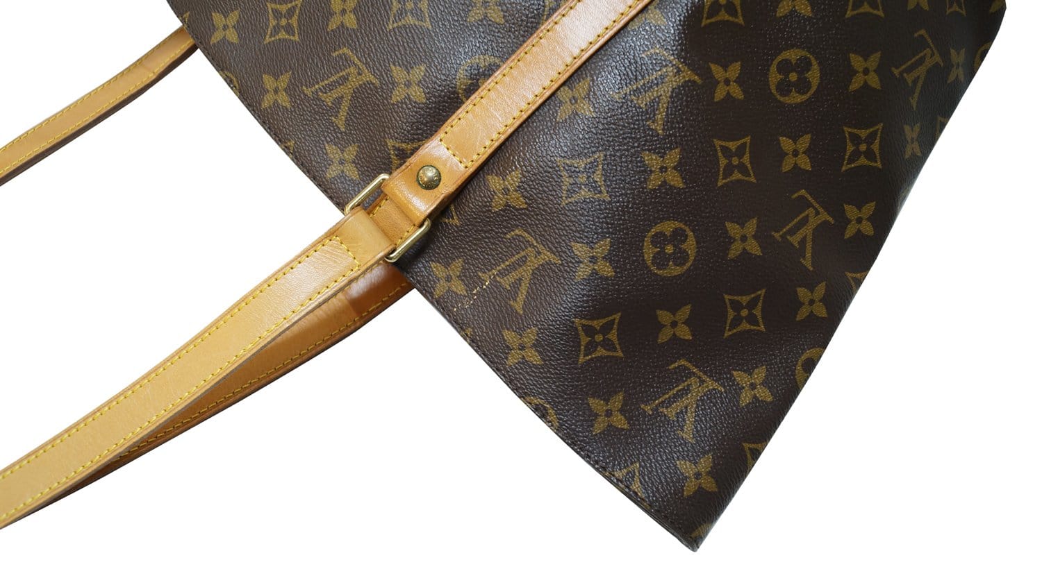 Louis Vuitton Monogram Canvas Sac Shopping Large Tote Bag with, Lot #78012