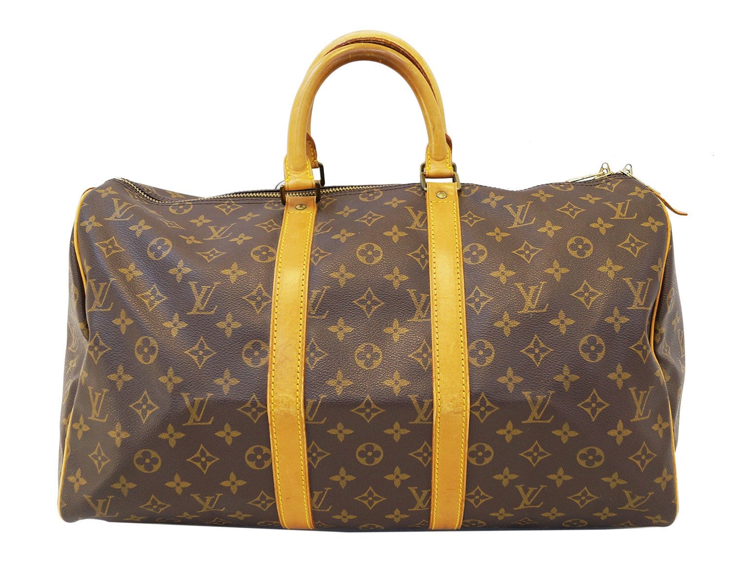 Louis Vuitton No7 Virgil Keepall 55 Monogram Brown Duffle Bag