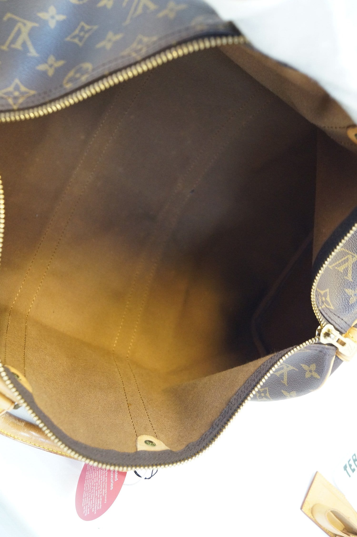 Louis Vuitton Keepall Blandouliere 45 Travel Duffle Bag – eLux