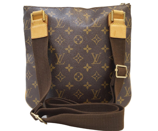 LOUIS VUITTON Monogram Canvas Pochette Bosphore Crossbody