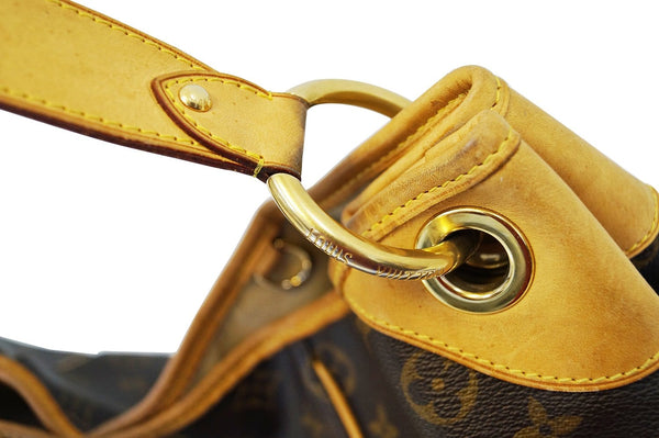 LOUIS VUITTON Monogram Galliera GM Shoulder Tote Handbag