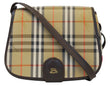 Burberry Shoulder Bag - Burberry Nova Check Bag Canvas Beige