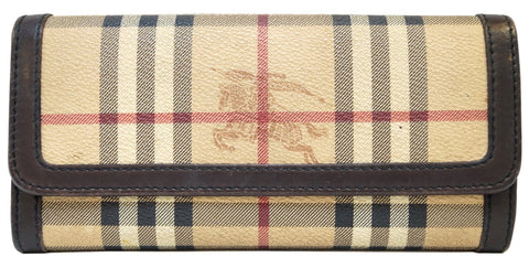 BURBERRY Haymarket check Wallet