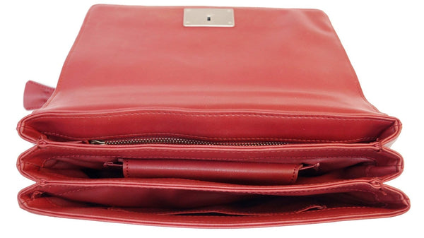 PRADA Petalo Saffiano Lux Leather Chain Shoulder Crossbody Bag