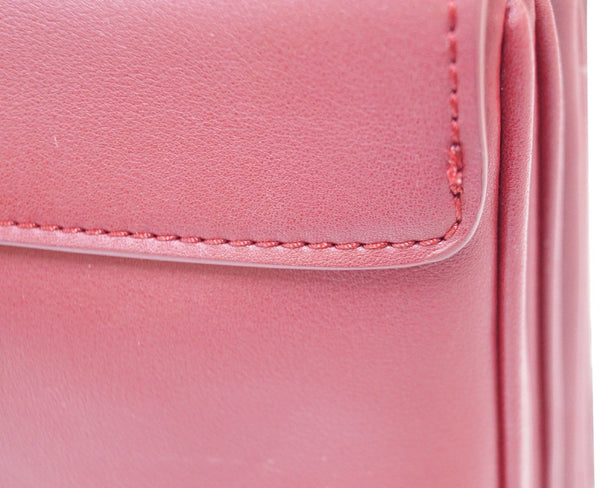 PRADA Petalo Saffiano Lux Leather Chain Shoulder Crossbody Bag