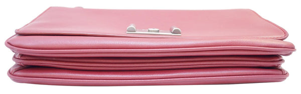 PRADA Petalo Saffiano Lux Leather Chain Shoulder Crossbody Bag