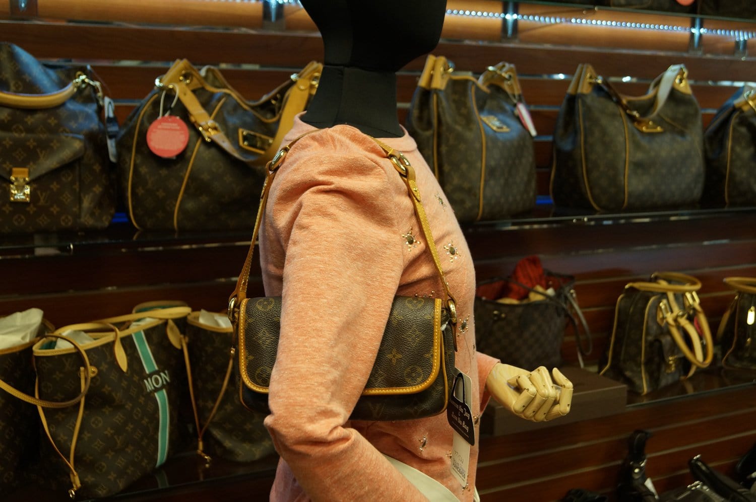 Louis Vuitton Monogram  Shoulder Bag Pochet Bag Used From Japan