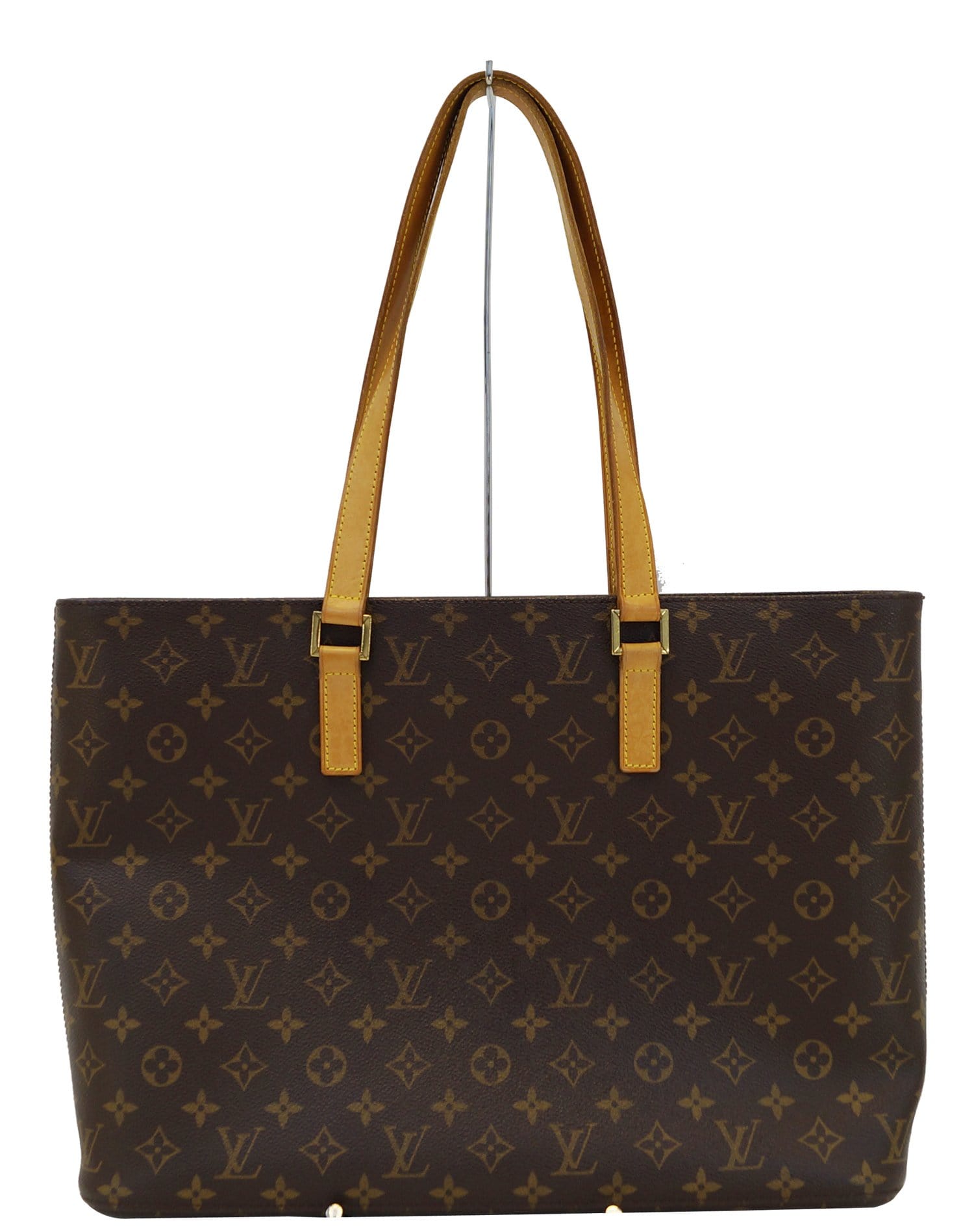 Louis Vuitton Luco Brown Canvas Tote Bag (Pre-Owned)