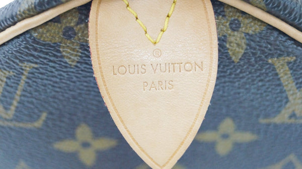 LOUIS VUITTON Monogram Canvas Speedy 30 Satchel Bag