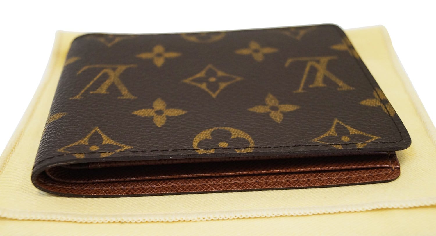 💎 Louis Vuitton Holiday Black Monogram Bifold Multiple Wallet. 100%  AUTHENTIC!