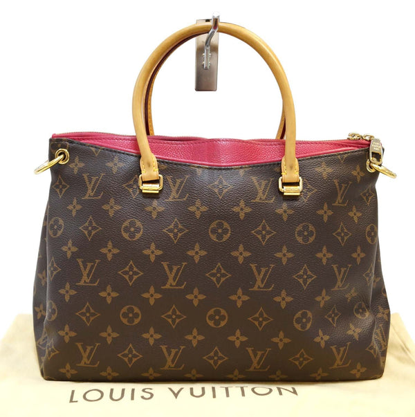 LOUIS VUITTON Cerise Monogram Canvas Pallas 2Way Shoulder Bag
