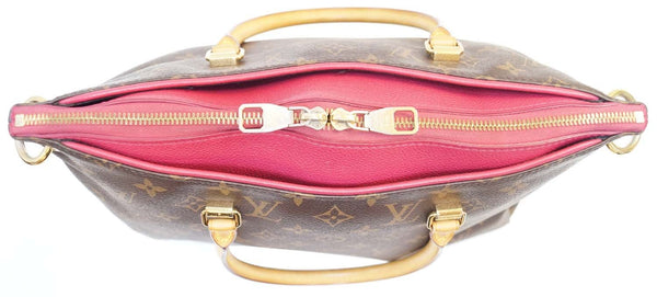 LOUIS VUITTON Cerise Monogram Canvas Pallas 2Way Shoulder Bag