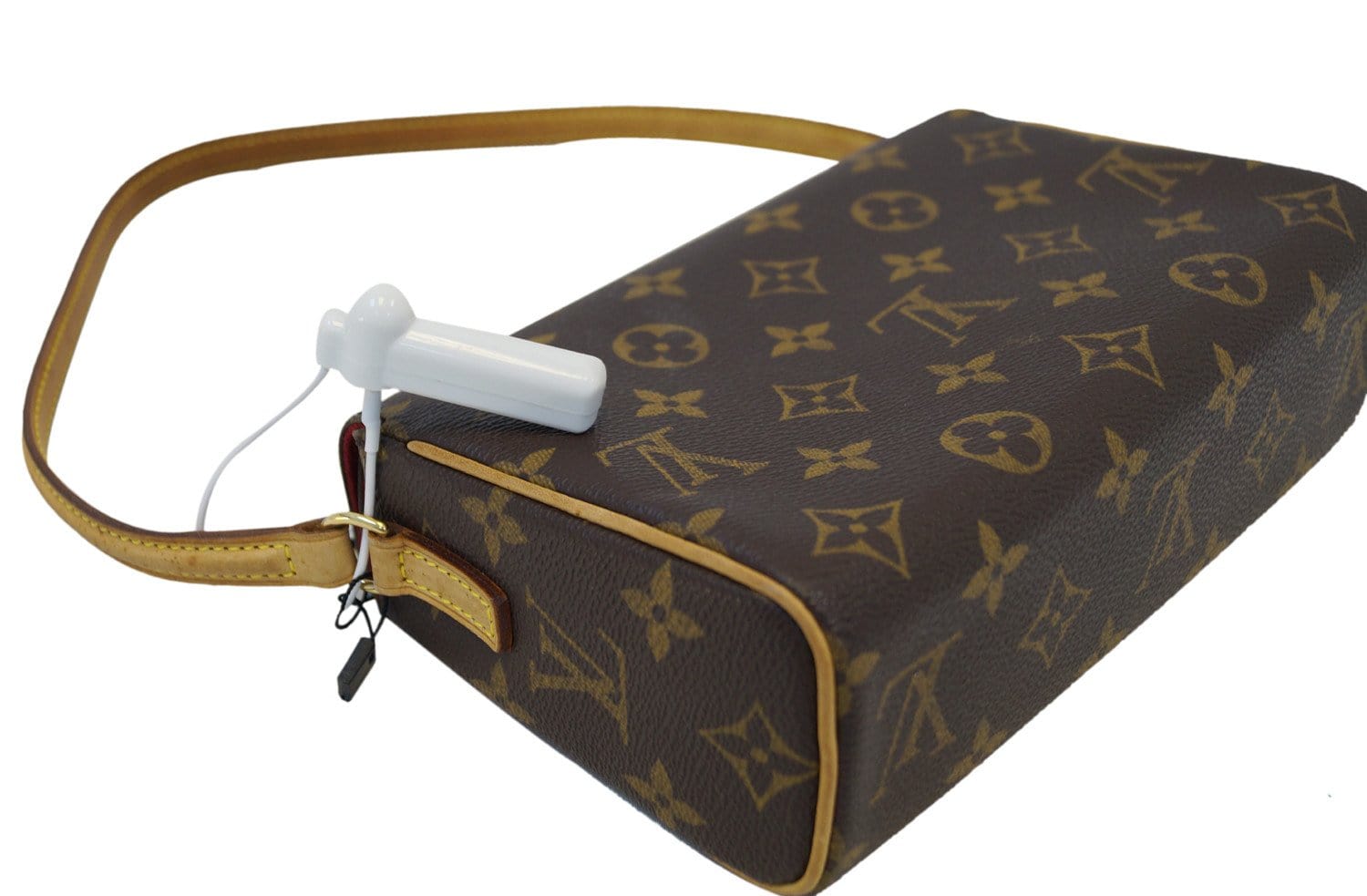 This adorable Louis Vuitton Monogram Canvas Recital Bag is an