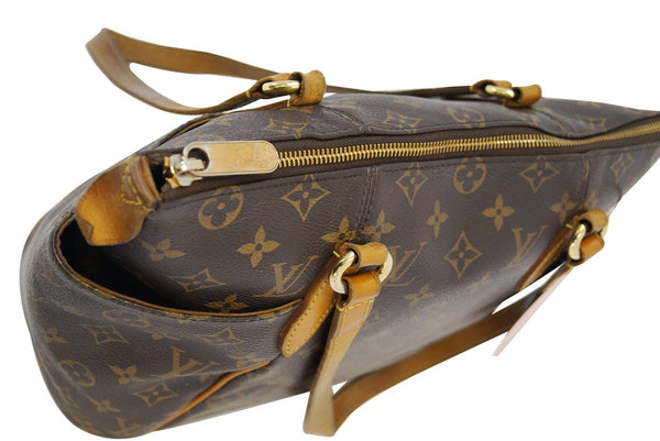 LOUIS VUITTON Monogram Totally Pm Brown Shoulder Handbag