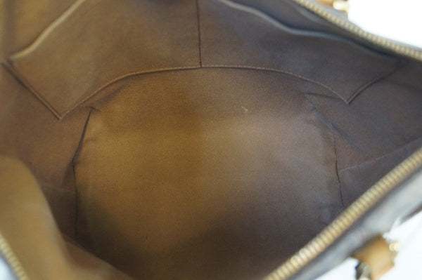 LOUIS VUITTON Monogram Totally Pm Brown Shoulder Handbag