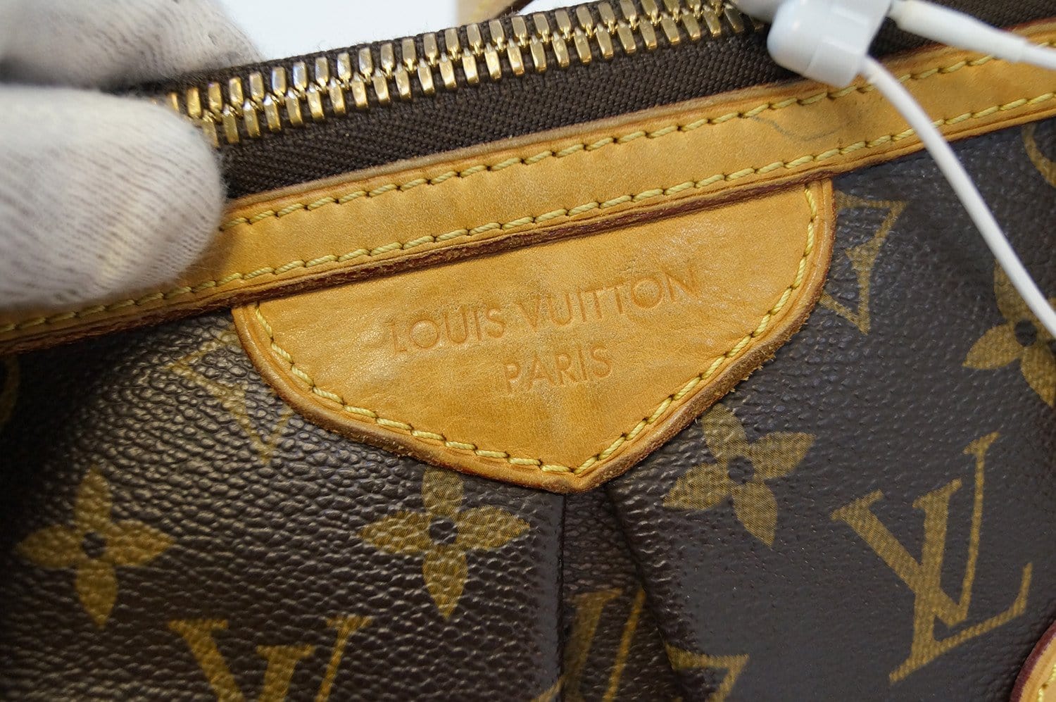Louis Vuitton Monogram Palermo GM 2way ZIp Top Tote 27lv617s at 1stDibs