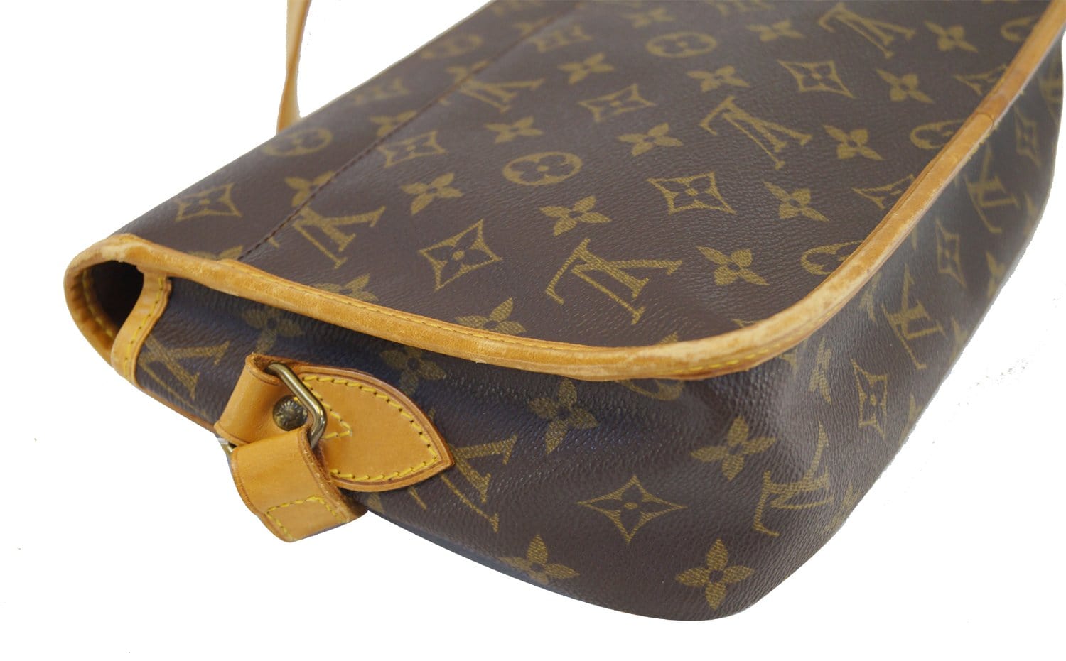 Louis Vuitton Gibeciere GM Monogram Canvas Messenger Bag on SALE