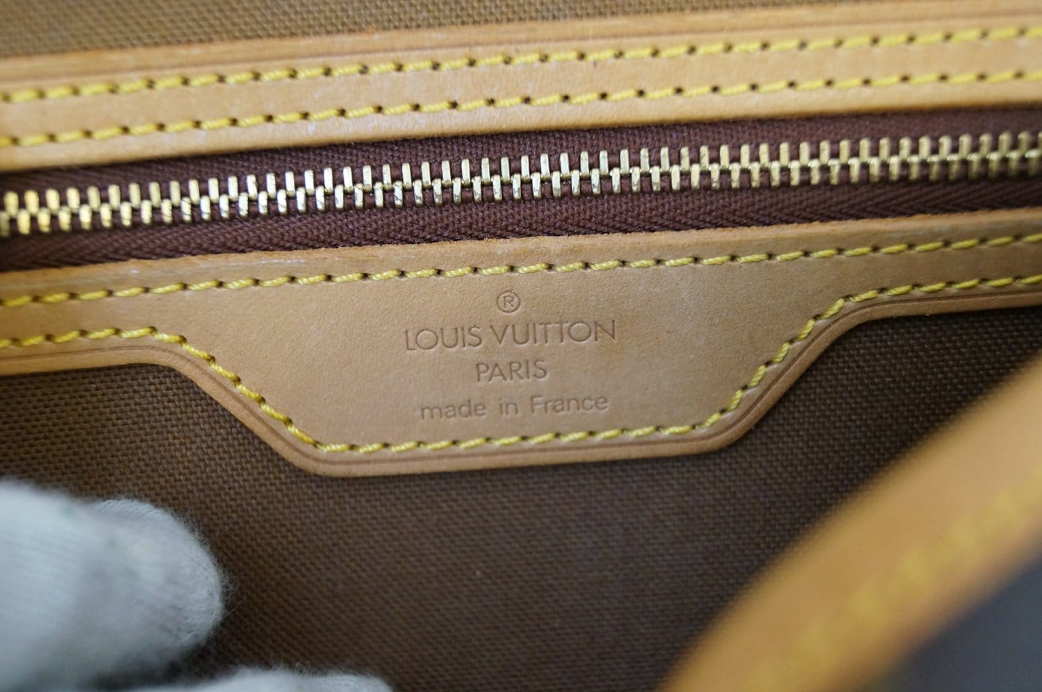 LOUIS VUITTON Monogram Gibeciere MM Shoulder Bag M42247 LV Auth hs1646  Cloth ref.749573 - Joli Closet