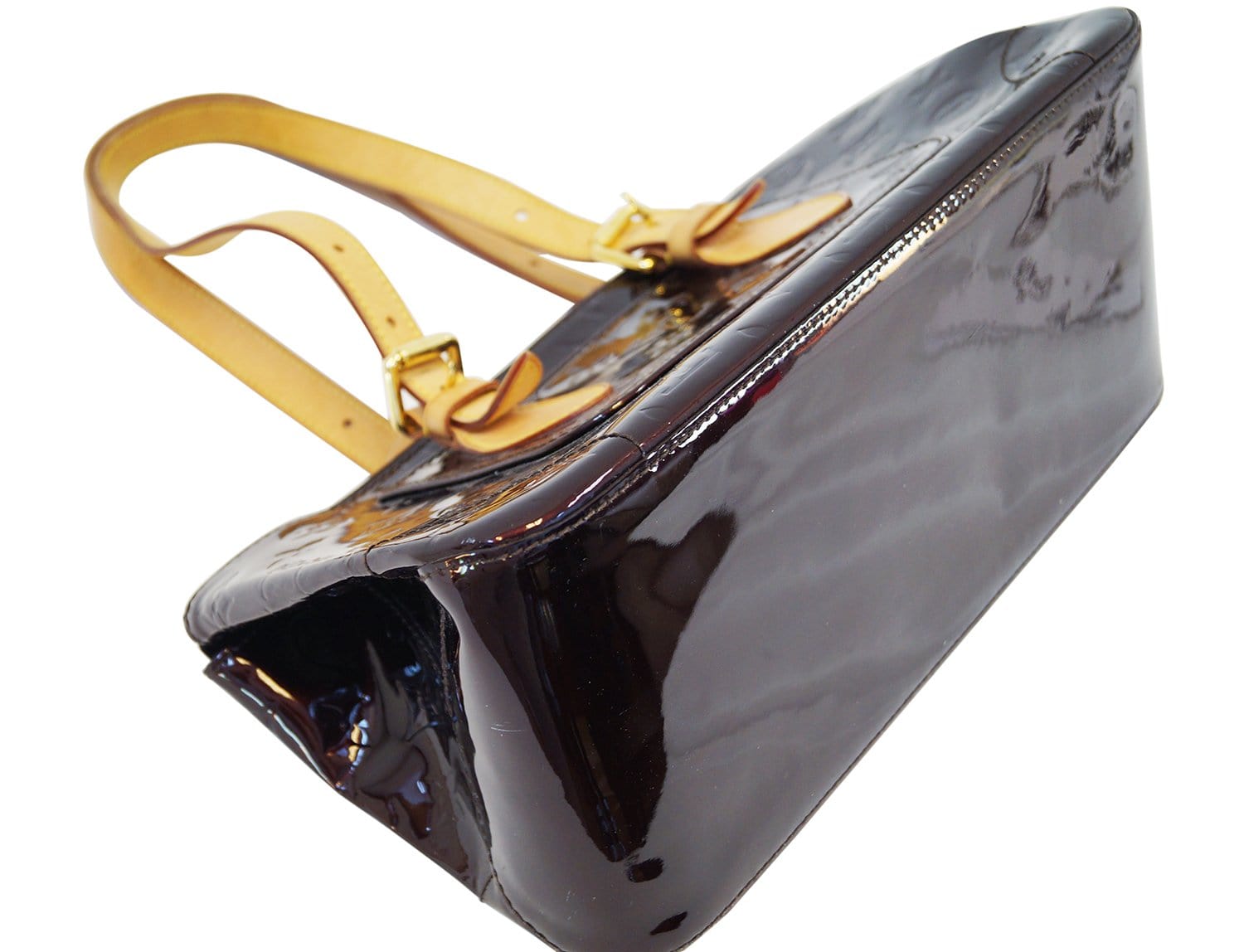 Louis Vuitton Pomme D'Amour Monogram Vernis Rosewood Avenue Bag