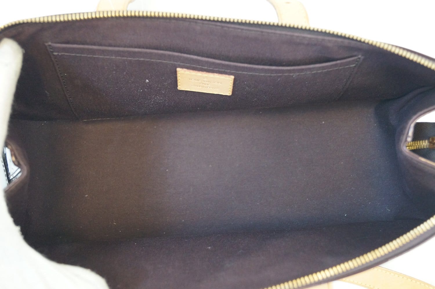 LOUIS VUITTON Rosewood Monogram Vernis Shoulder Bag Amarante