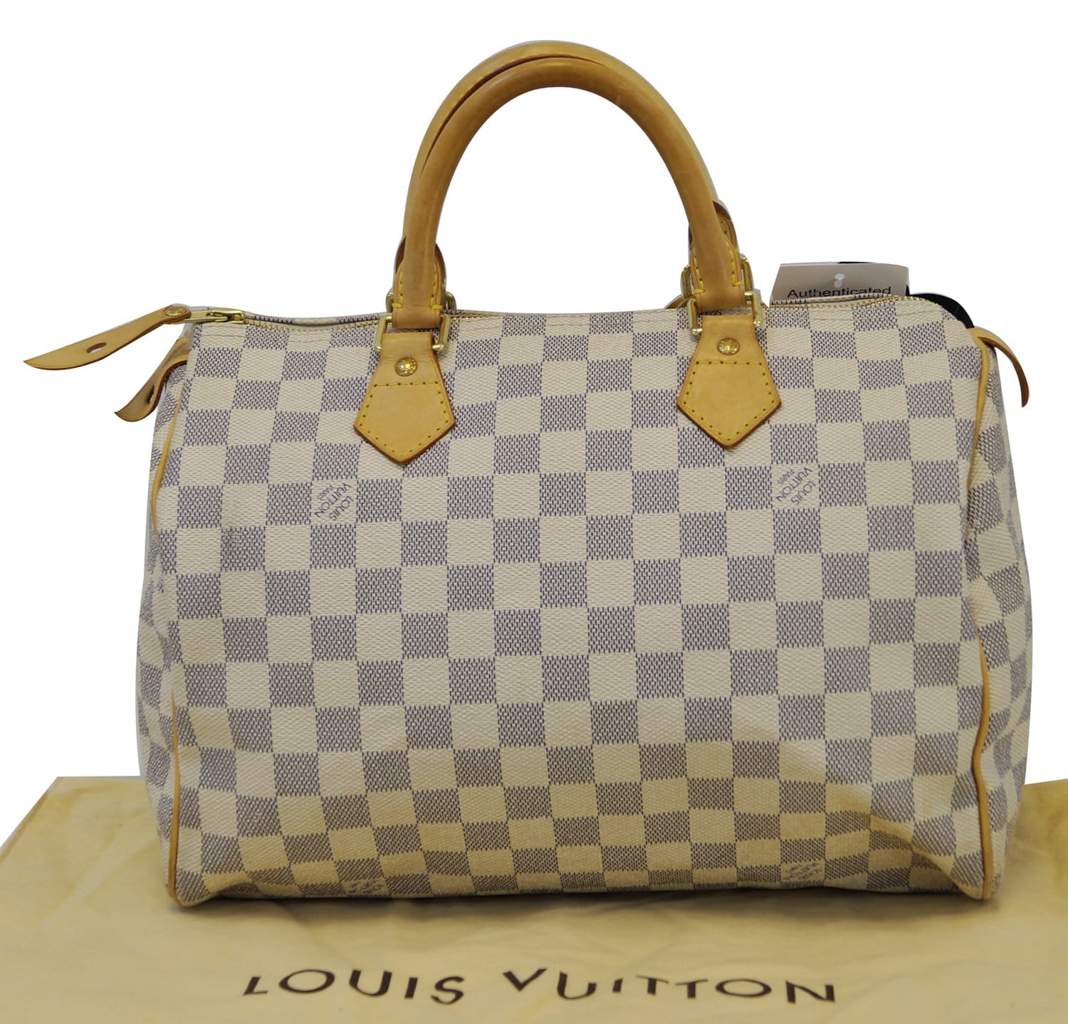 Louis Vuitton Vintage - Damier Azur Speedy 30 - White Blue - Leather  Handbag - Luxury High Quality - Avvenice