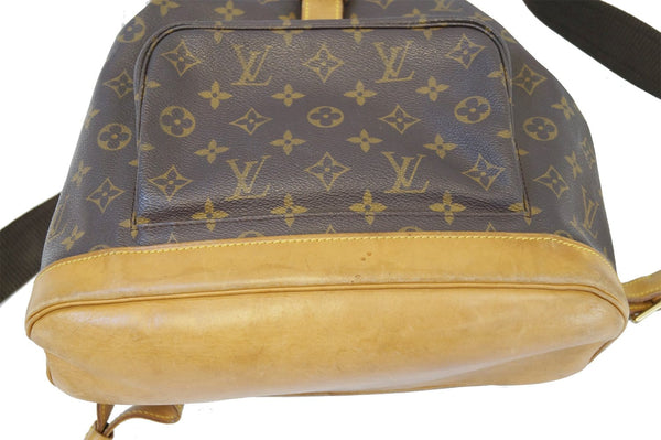 LOUIS VUITTON Monogram Brown Montsouris GM Backpack Bag