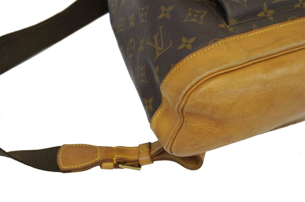 LOUIS VUITTON Monogram Brown Montsouris GM Backpack Bag