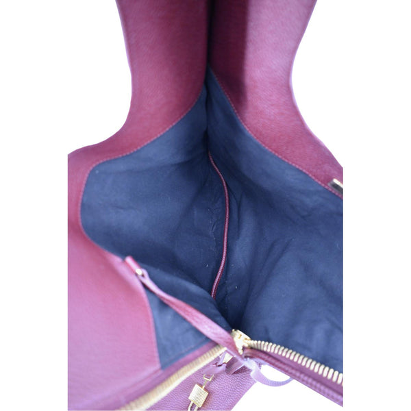 Tom Ford Alix Padlock Zip Leather Shoulder Bag - Inside