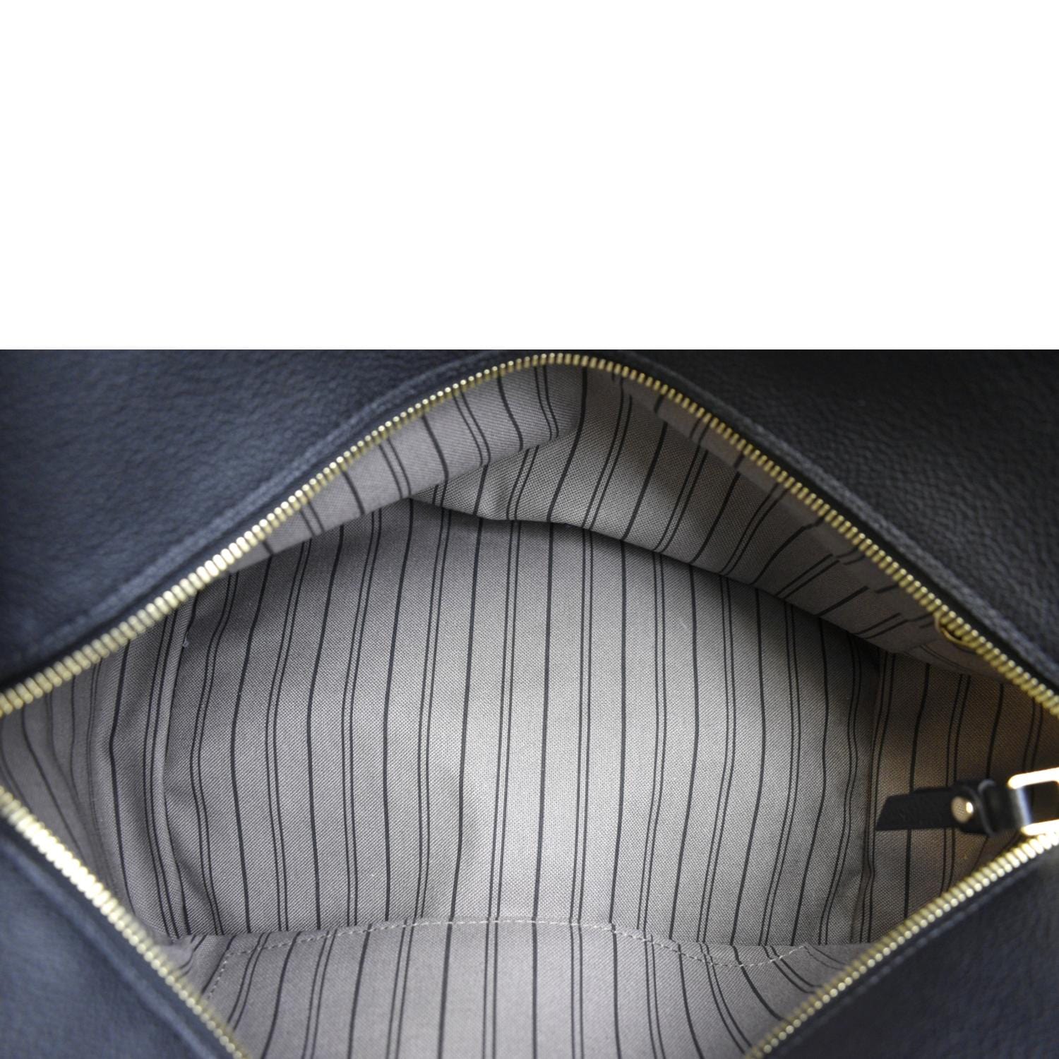 Marais leather handbag Louis Vuitton Black in Leather - 35976611
