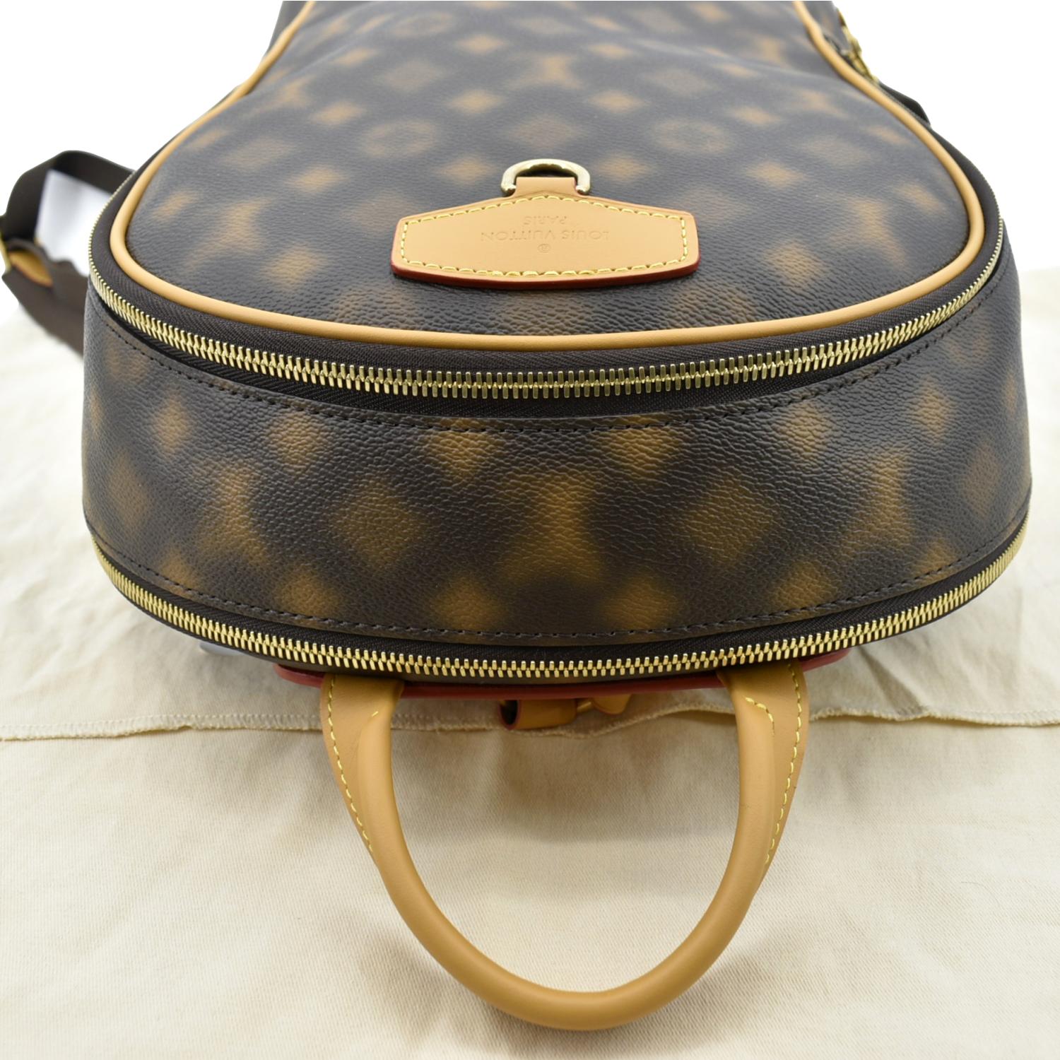 ellipse backpack louis vuitton Louis Vuitton Ellipse Coated Canvas Backpack Bag Brown