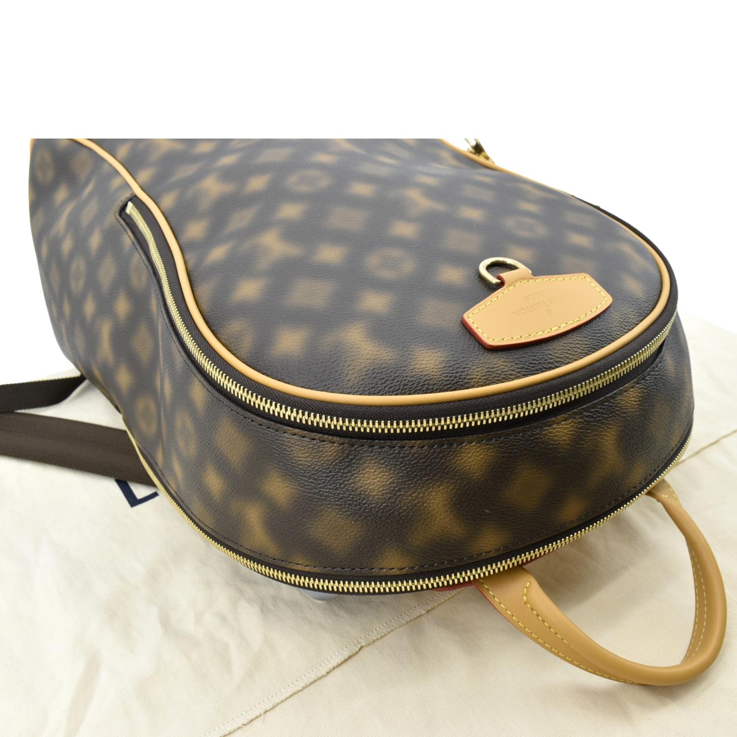 louis vuitton backpack checkerd ellipse Louis Vuitton Ellipse Coated Canvas Backpack Bag Brown