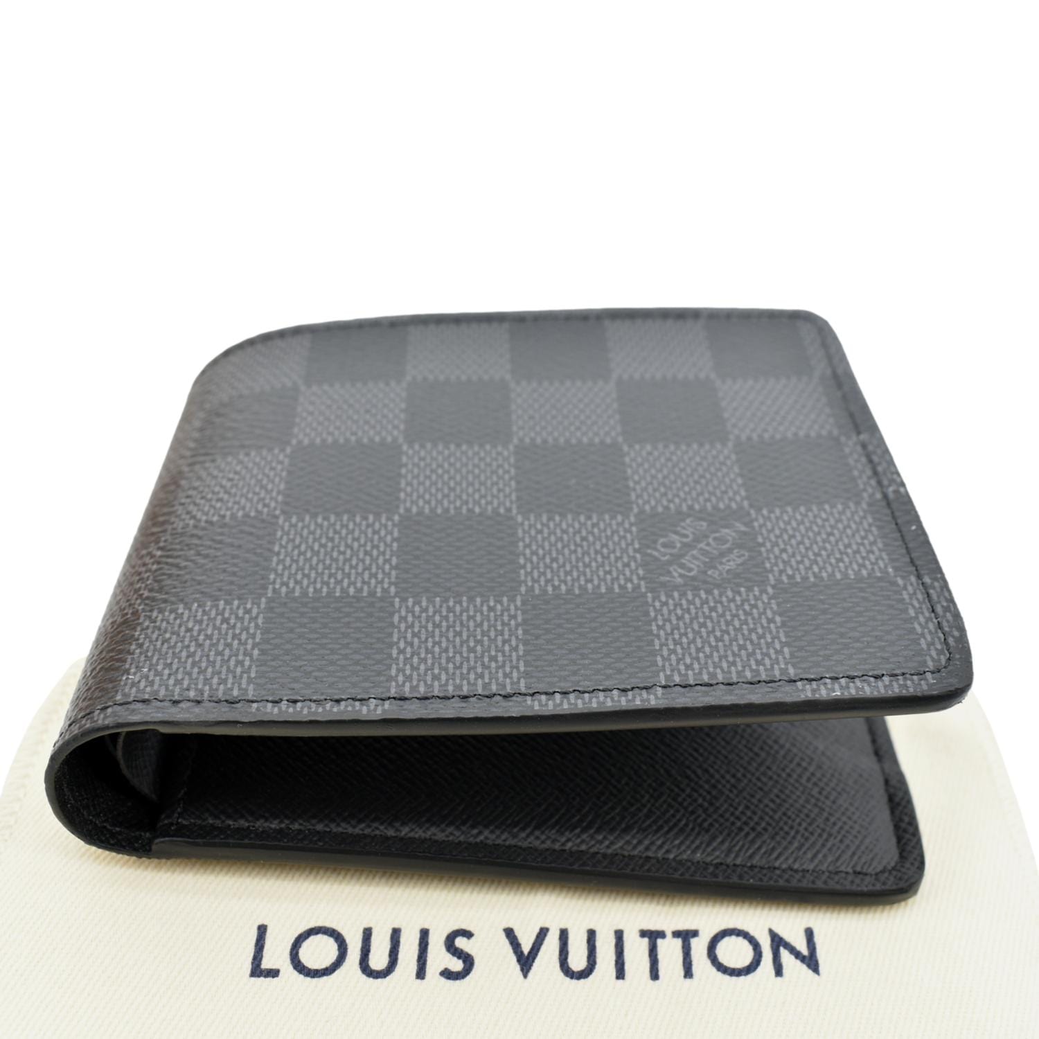 Louis Vuitton, Bags, Louis Vuitton Mens Multiple Wallet In Damier  Graphite Canvas