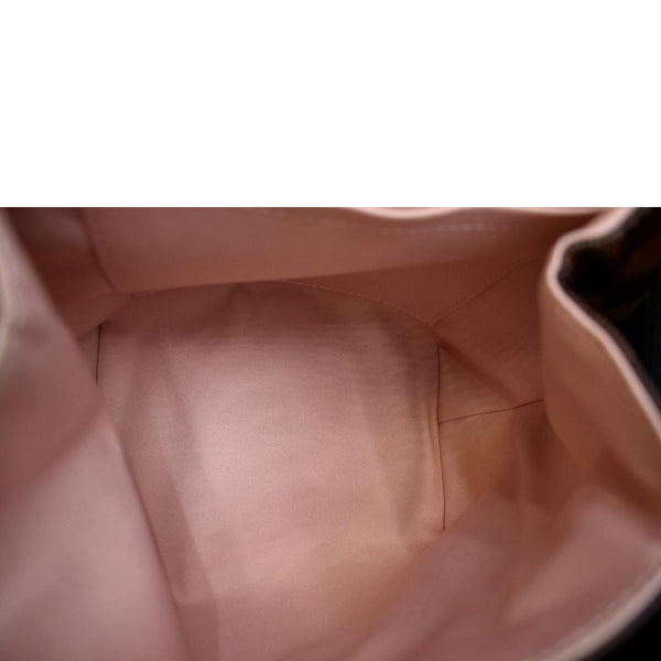 Louis Vuitton Clapton Damier Ebene Backpack Bag Magnolia - Inside