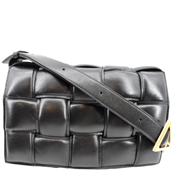 Bottega Veneta Padded Cassette Leather Crossbody Bag - Front