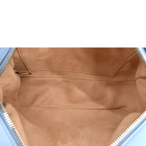 GuccI GG Marmont Matelasse Leather Crossbody Bag Blue - Inside