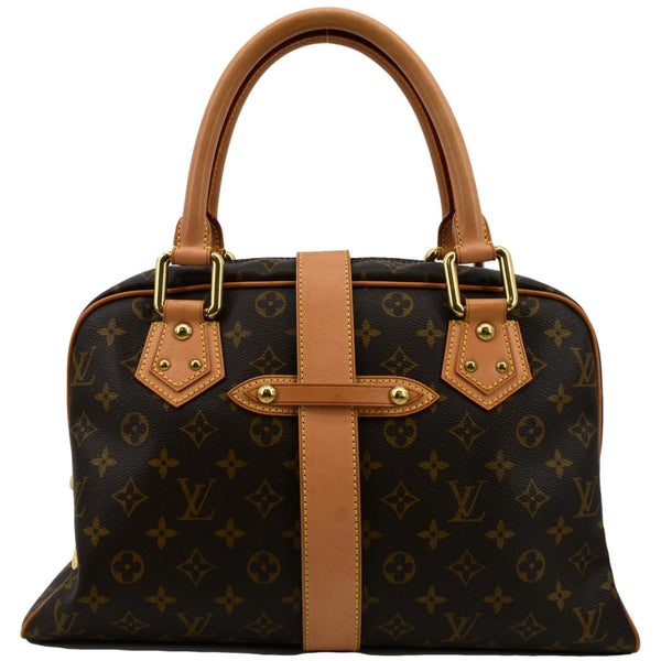 Louis Vuitton Manhattan GM Monogram Canvas Satchel Bag - Back