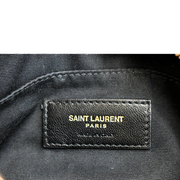 Yves Saint Laurent Lou Calfskin Leather Crossbody Bag - Stamp
