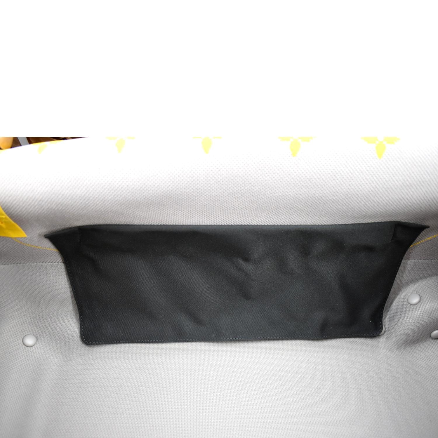 White Louis Vuitton Baby Car Seat Cover