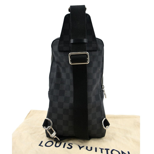 Louis Vuitton Avenue Sling Monogram Leather Crossbody Bag-Full View