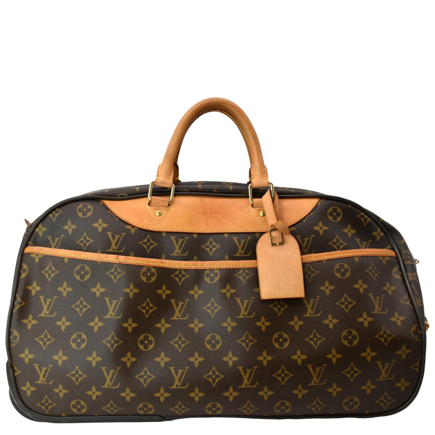 LOUIS VUITTON Eole 50 Monogram Canvas  Rolling Luggage Bag Brown