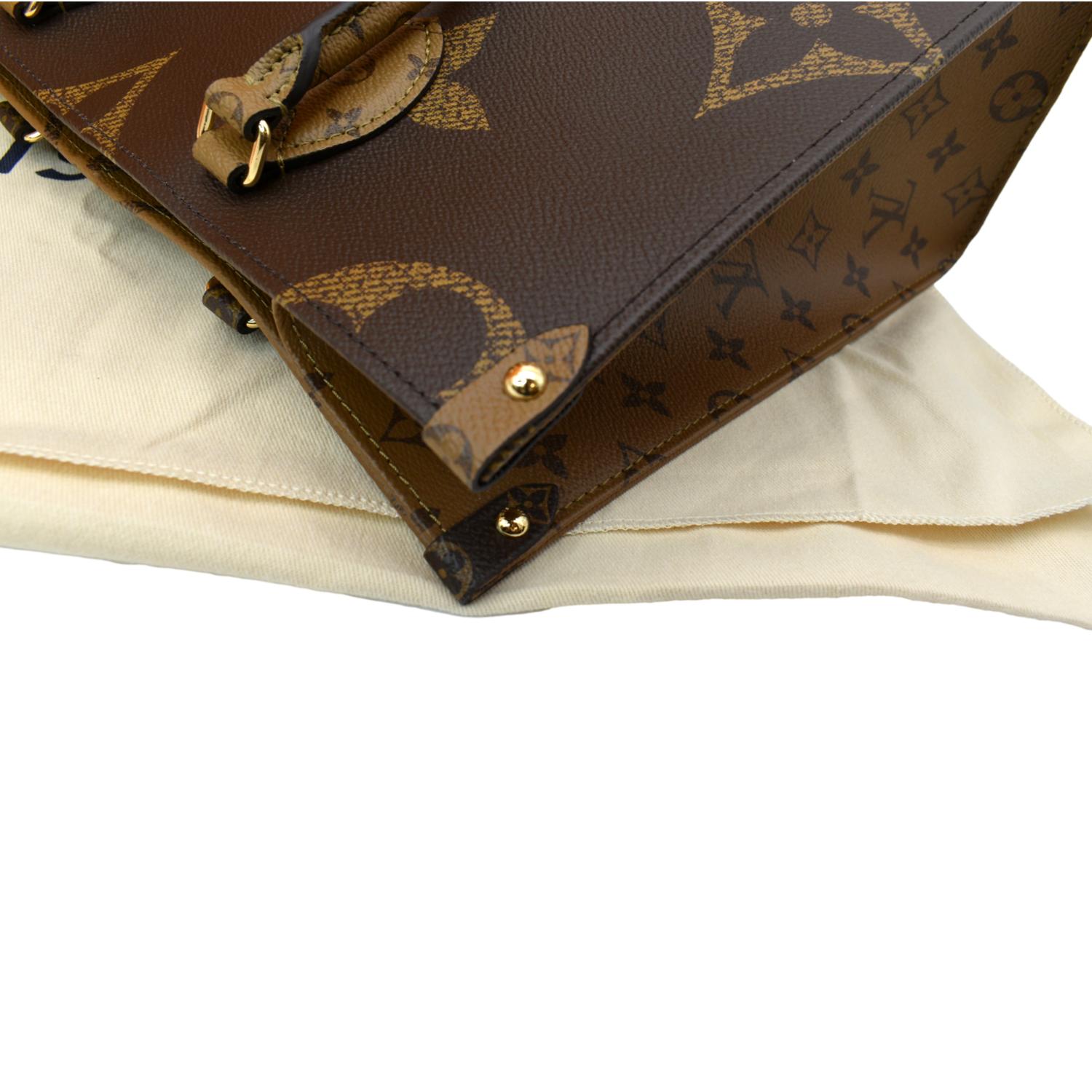 Louis Vuitton Monogram Leather Fold Tote MM