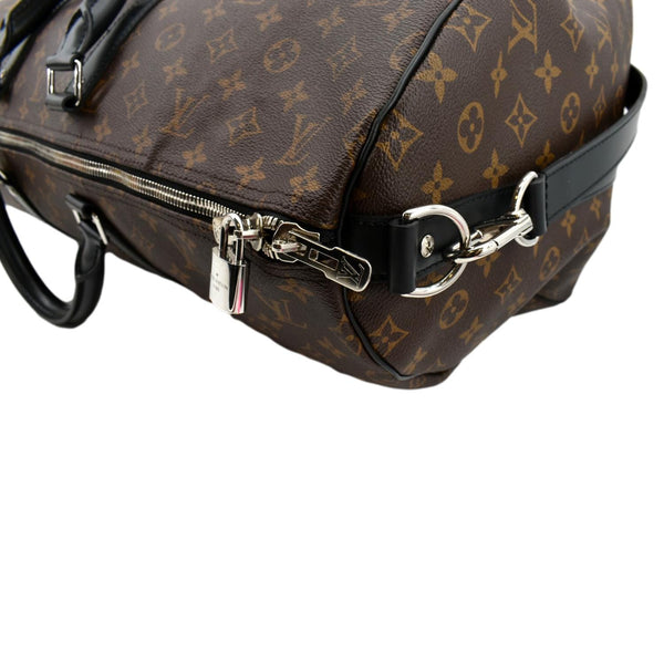 Louis Vuitton Keepall Bandouliere 55 Monogram Travel Bag - Top Right