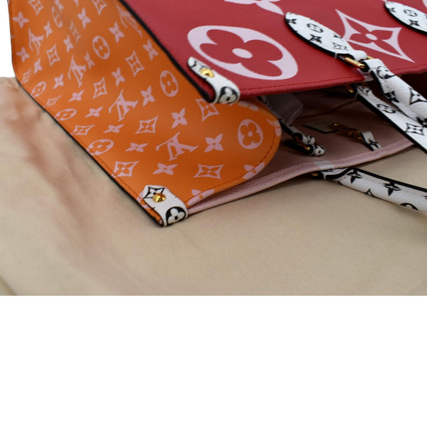 Louis Vuitton Onthego GM Limited Edition Monogram Tote Bag - Right Side