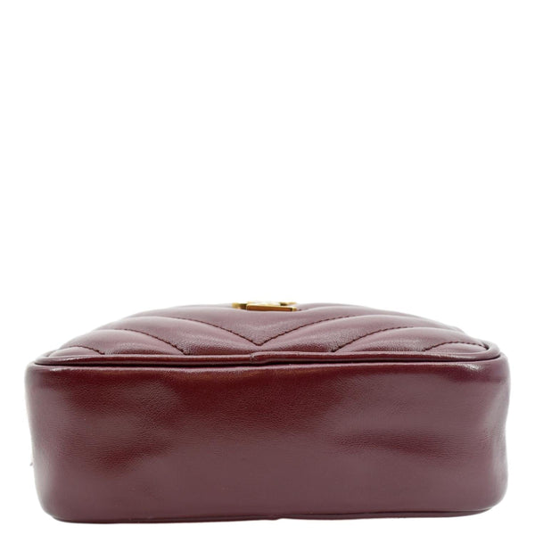 Yves Saint Laurent Lou Calfskin Leather Crossbody Bag - Bottom
