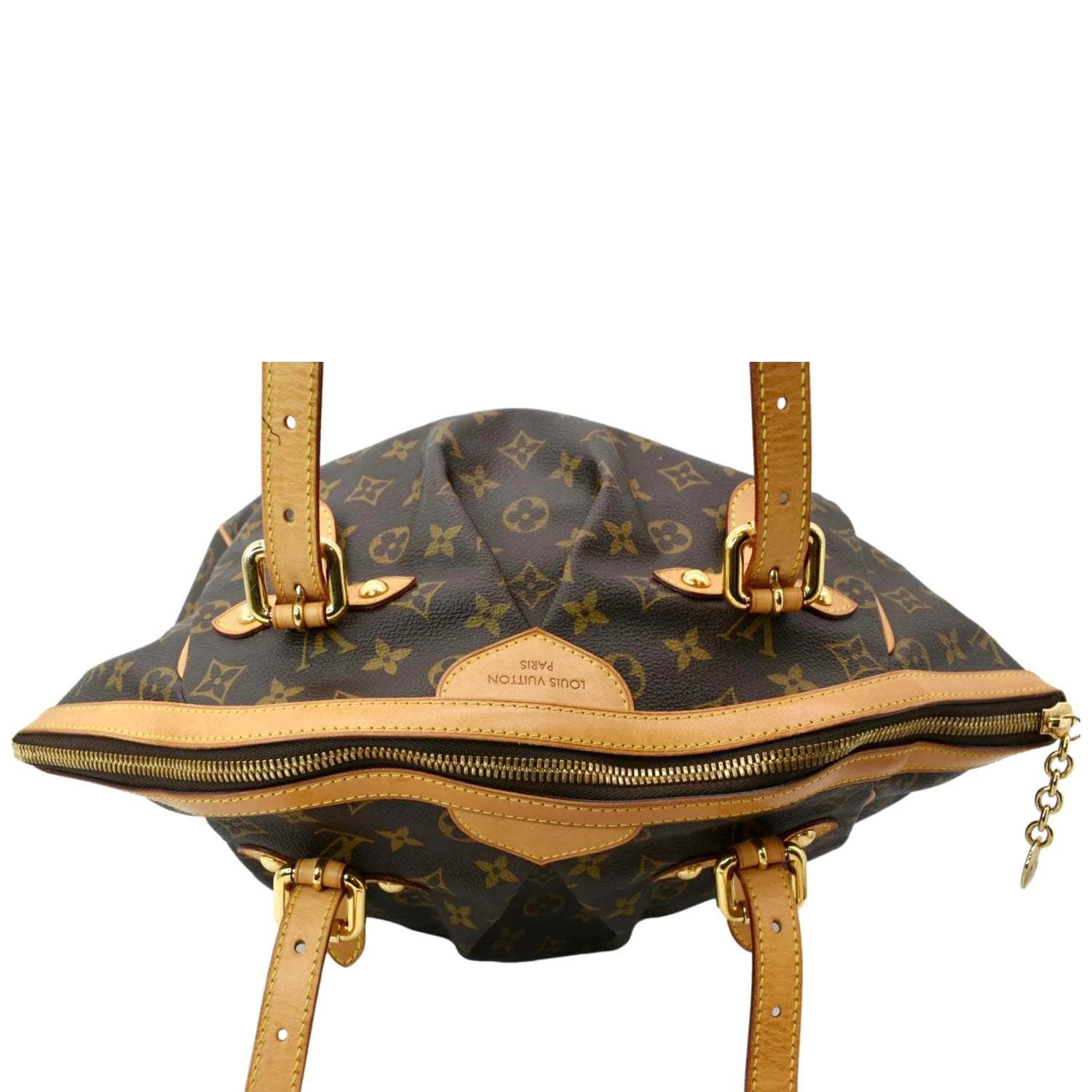 Louis Vuitton Tivoli GM Monogram Canvas Large Satchel Shoulder Bag