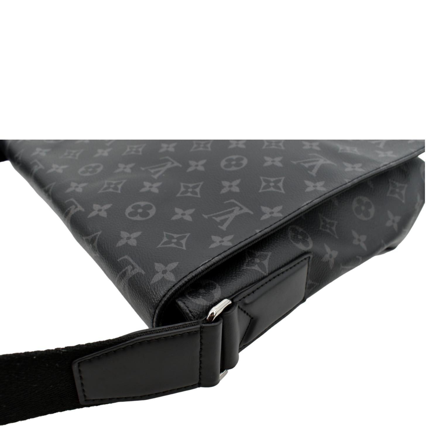 Louis Vuitton Monogram Eclipse District PM - Black Crossbody Bags