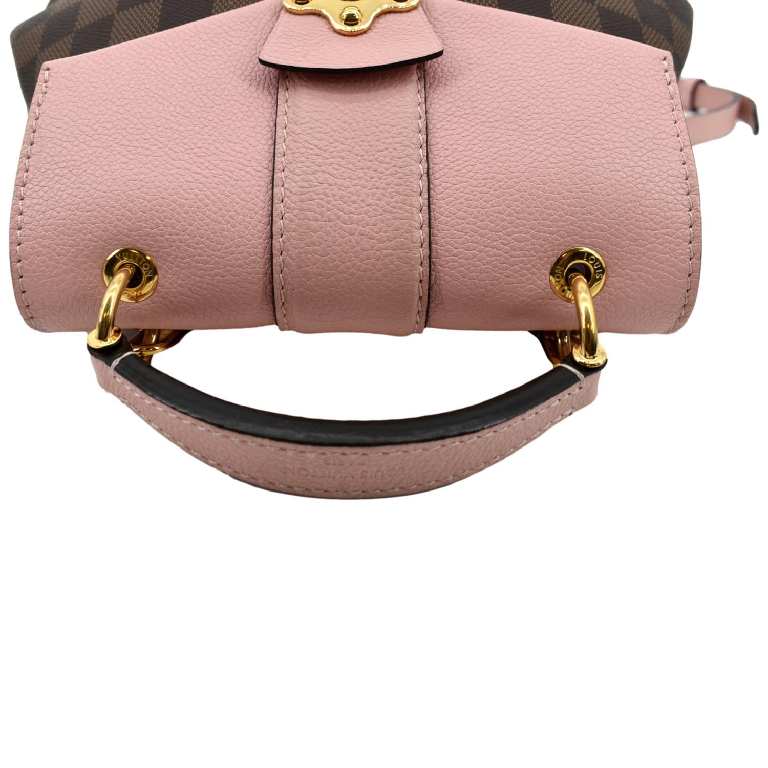 Louis Vuitton Bag Clapton Backpack Magnolia x Ebene Pink Brown