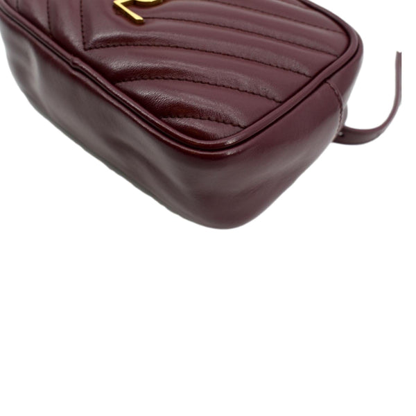 Yves Saint Laurent Lou Calfskin Leather Crossbody Bag - Bottom Right